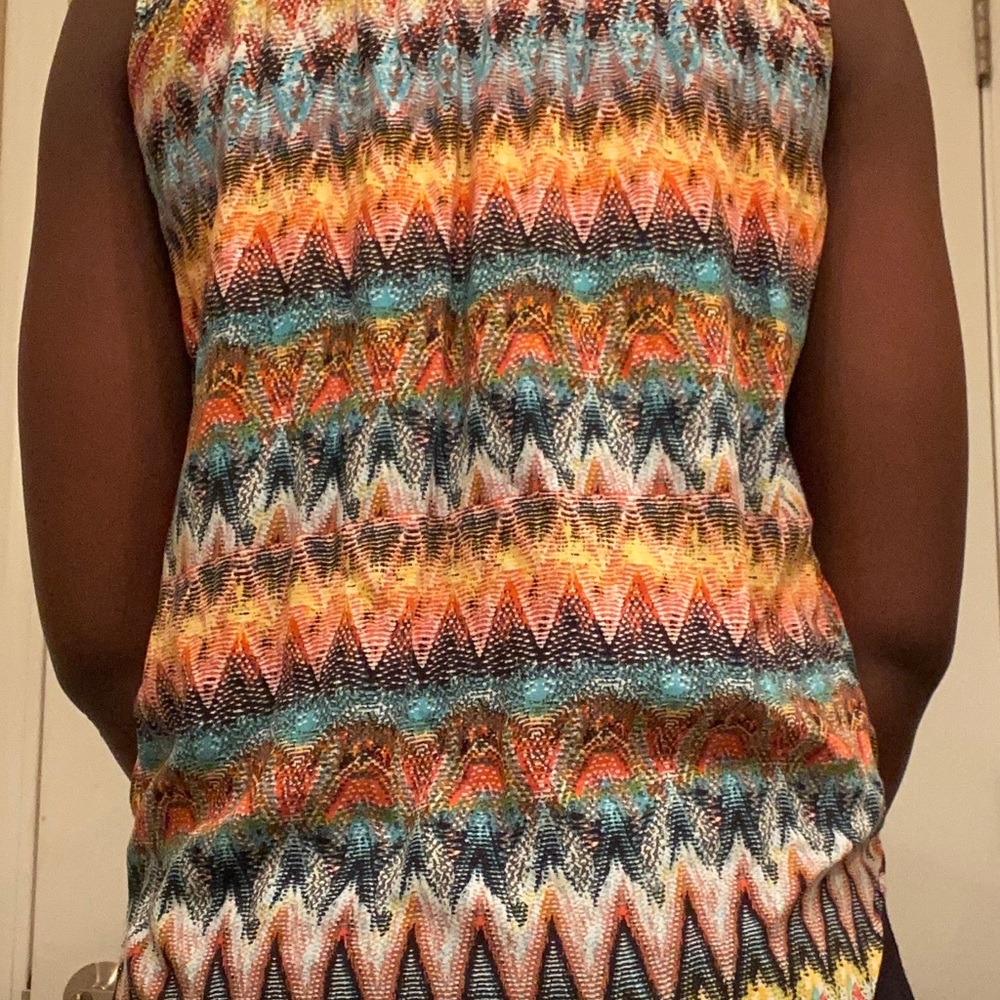 Colorful pattern blouse - Picture 4 of 5